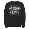 Maleficent Mistress Of Evil Text Sweatshirt FA15MA1