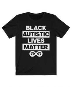 Black Autistic T-Shirt IM14A1