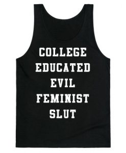 College Educated Tank Top SR9A1