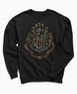 Distressed Hogwarts Sweatshirt AL5A1