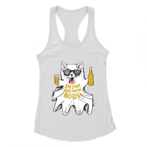 I'm Just Here For The Boos Tank Top PU3A1