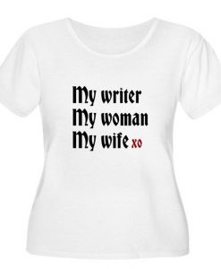 My Writer My Woman T-shirt SD29A1