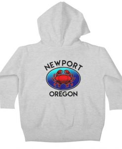 Newport Oregon Crab Hoodie IM10A1