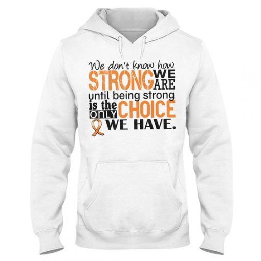 Strong We Are Hoodie SD26A1
