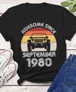 Awesome Since T-Shirt SR18M1