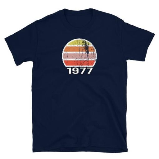 1977 Birthday Year Vintage Style T-Shirt