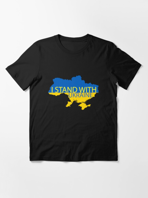 I Stand With Ukraine Support T-Shirt