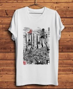 Attack on Titan Flying for Humanity T-Shirt AL22M2