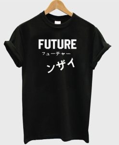 Future Japanese Font T-Shirt AL18M2