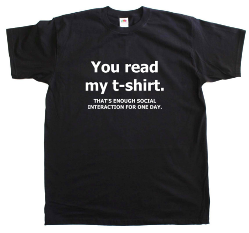 You Read My T-Shirt AL24M2