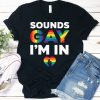 Sounds Gay T-Shirt AL15JN2
