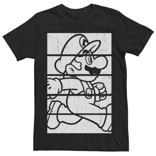 Super Mario Side Run Panels T-Shirt AL3JN2