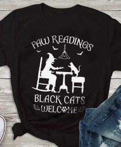 Black Cats Welcome T-Shirt AL29JL2