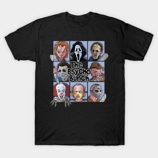 The Psycho Bunch Horror T-Shirt Al25JL2