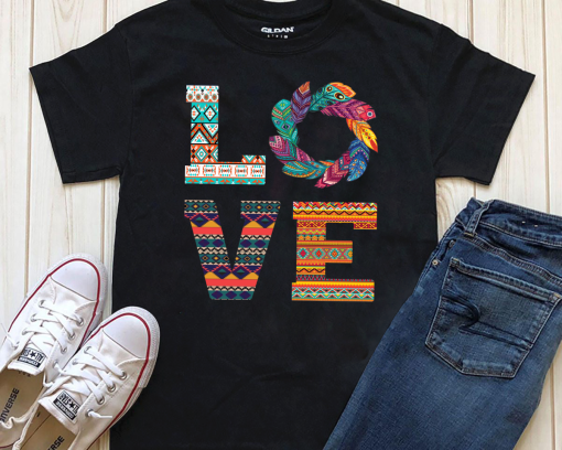 Boho Native Love Standard T-Shirt AL