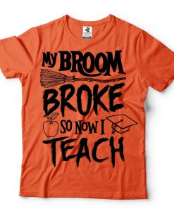 Halloween Teacher T-Shirt AL4AG2