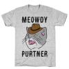 Meowdy Purtner Cowboy Cat T-Shirt AL2AG2