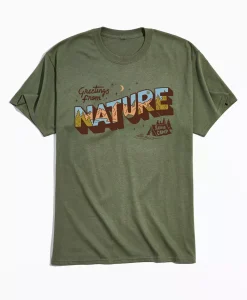 Skitchism Greetings From Nature T-Shirt AL1S2