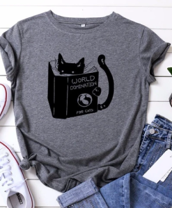 Study Cat T-Shirt AL