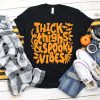 Thick Thighs And Spooky Vibes T-Shirt AL