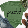 Cute Meow Cat T-Shirt AL