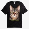 Judging In Silence Cat T-Shirt AL