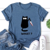 What Hot Sale Funny Cat T-Shirt AL