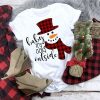 Baby It's Cold Outside Christmas T-Shirt AL