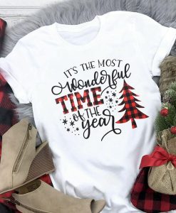 Christmas Its the Most Wonderful Time of The Year T-Shirt AL