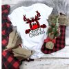 Merry Christmas Reindeer T-Shirt AL
