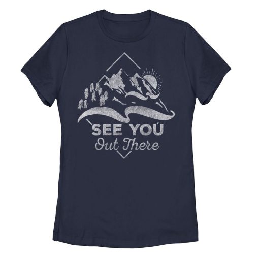 See You Out There Mountain T-Shirt AL