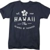 Hawaii State The Islands Of Paradise T-Shirt AL